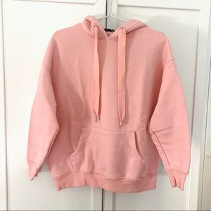 Bershka Pink Romantic Attitude Hoddie